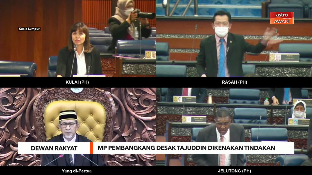Dewan Rakyat | MP pembangkang desak Tajuddin dikenakan tindakan