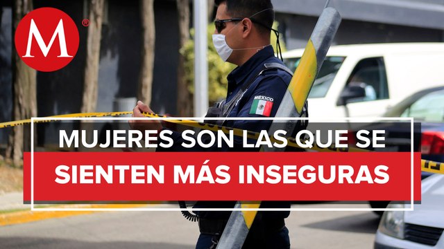 Percepción de inseguridad incrementa en el país según el INEGI