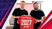 Resmi Bergabung, Matthijs De Ligt Masuk Jajaran Pemain Termahal Bayern Munchen
