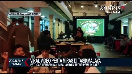 Viral di Medsos, Cafe di Tasikmalaya Disidak Petugas