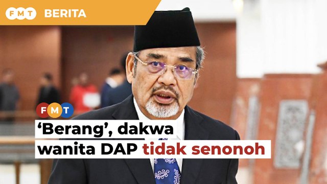 Tajuddin berang digelar seksis, dakwa wanita DAP tak senonoh
