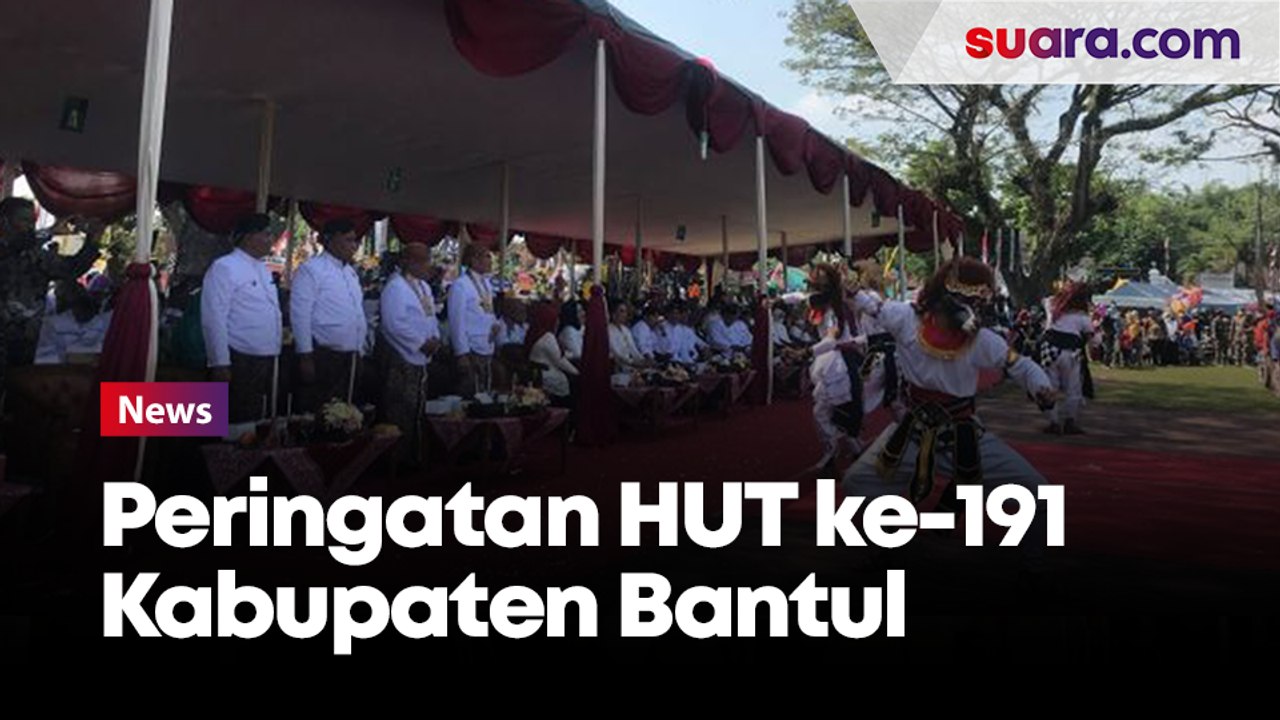 Peringati HUT Kabupaten Bantul, Sri Sultan HB X Ajak Masyarakat Introspeksi dan Retrospeksi