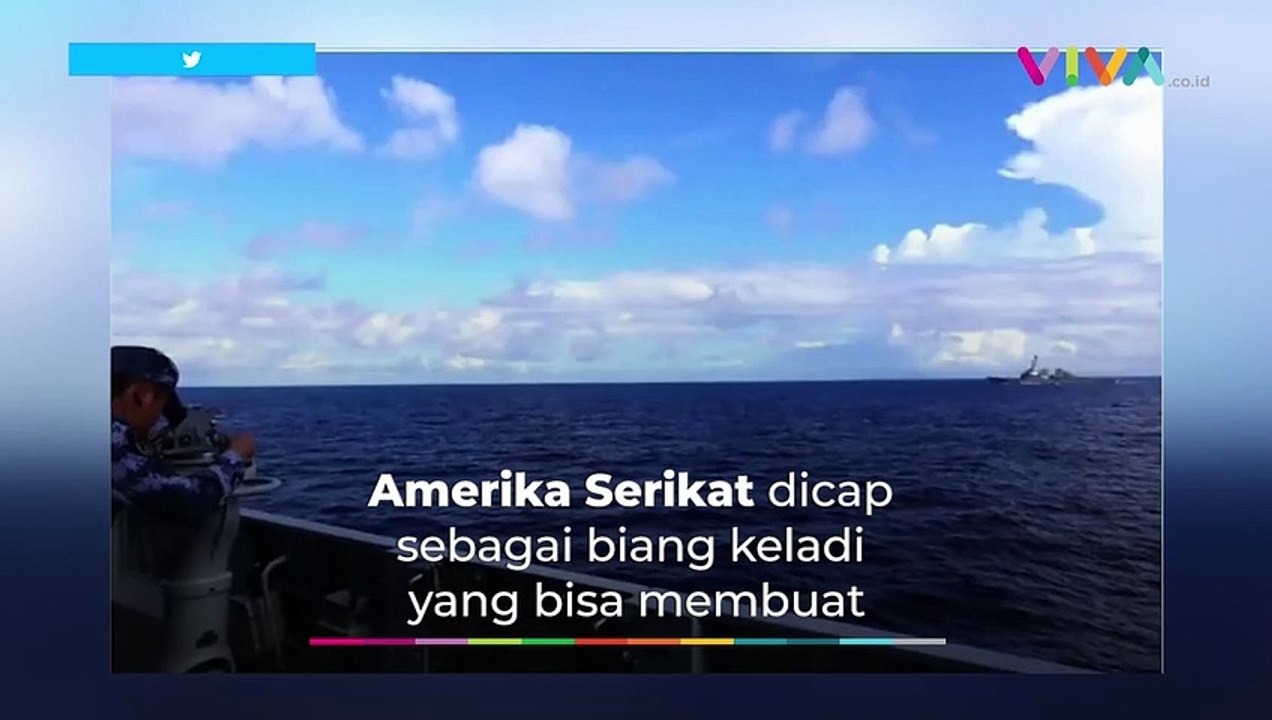 China Ngamuk, Kapal Perang AS Mondar-mandir di Selat Taiwan