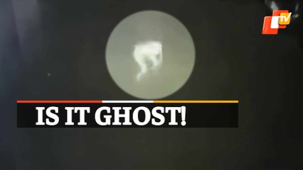 Viral video: Mysterious pale figure caught on cam