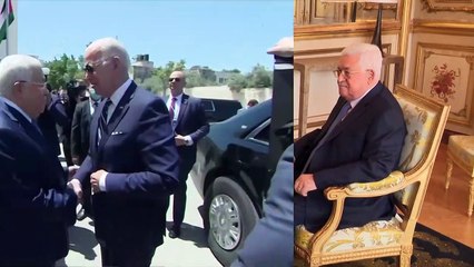 الرئيس الفلسطيني عباس يصل إلى باريس في زيارة رسمية
