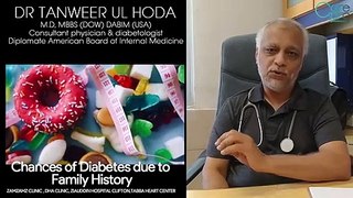 Chances of Diabetes due to Family History | diabetes by Dr Tanweer Ul Hoda | care pro