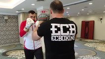 Avrupa şampiyonu profesyonel boksör Ali Eren Demirezen'in hedefi dünya şampiyonluğu
