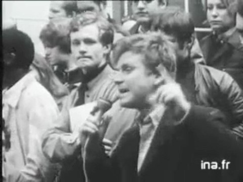 Discours de Daniel Cohn Bendit à La Sorbonne - archive vidéo INA