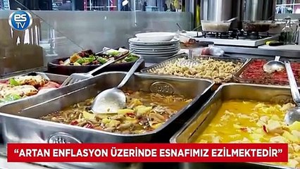 “Artan enflasyon üzerinde esnafımız ezilmektedir”