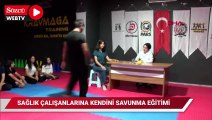 Diyarbakır’da sağlıkçılara ‘saldırganı kontrol altına alma’ eğitimi