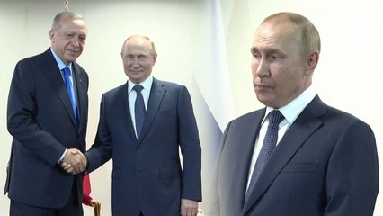 '지각대장' 푸틴, 이번엔 에르도안 기다렸다 / YTN