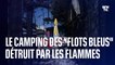 Les images de l'emblématique camping des "Flots bleus" dévasté par les flammes