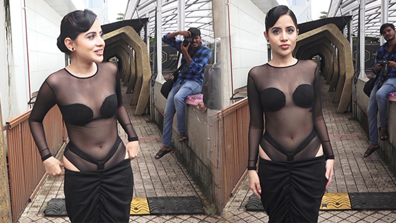 Urfi Javed Black Dress Latest Look Troll, लोग बोले ये तो लोकल दर्जी से...| Boldsky *Entertainment