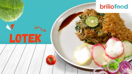 Resep lotek bumbu kacang, rasa enak super mantul