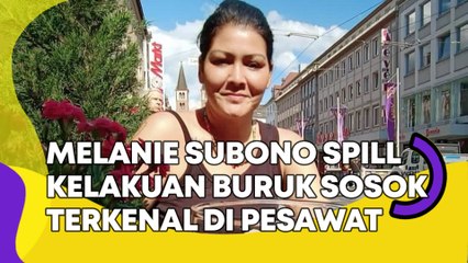Melanie Subono Spill Kelakuan Buruk Sosok Terkenal di Pesawat: Dia Punya Nama Besar
