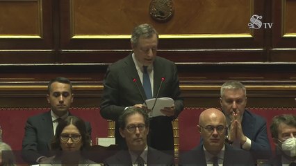 Draghi: "Serve sostegno all'esecutivo, non alle proteste non autorizzate"