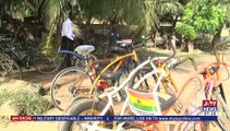 Young engineer introduces cheap wooden bicycles to combat climate change - AM Business on JoyNews