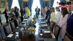 جو وجيل بايدن يستقبلان السيدة الأوكرانية الأولى في البيت الأبيض