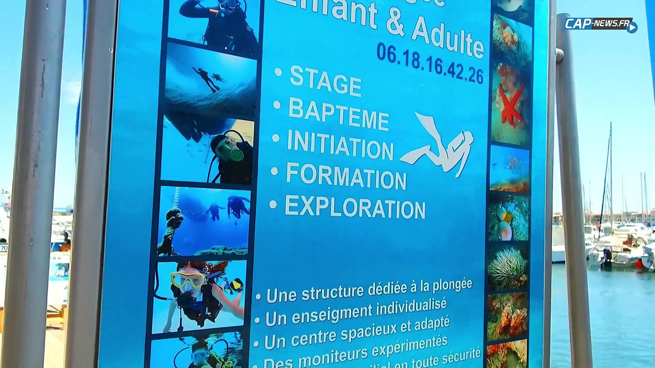 Baptême de Plongée avec Ecole Française de Plongée du Cap d'Agde