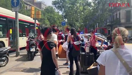 Roban un Rolex de 33.000 euros a unos turistas de Brunei en la Gran Via de Barcelona / CG