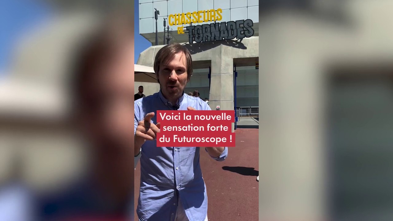 Futuroscope : on a testé la nouvelle attraction Chasseurs de tornades