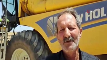 Adilcevaz'da biçerdöverlerle buğday hasadı başladı