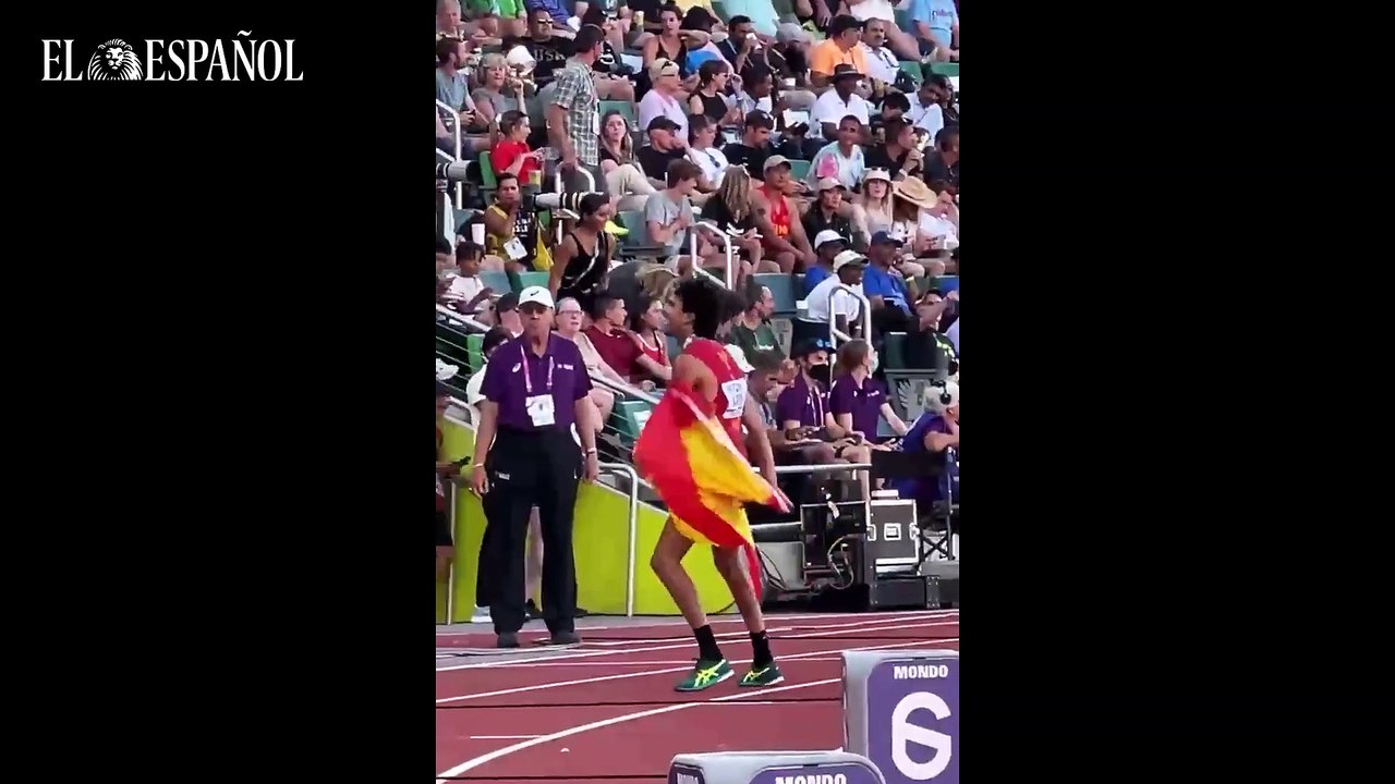 Katir, la primera medalla de España en el 1.500 de un Mundial