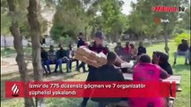 İzmir'de 20 ayrı operasyon! 775 düzensiz göçmen yakalandı