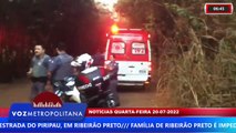 HOMEM É ENCONTRADO MORTO NA ESTRADA DO PIRIPAU, EM RIBEIRÃO PRETO