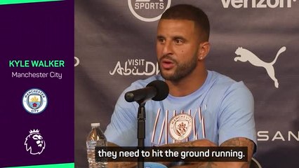 New City signings need to hit the ground running - Walker