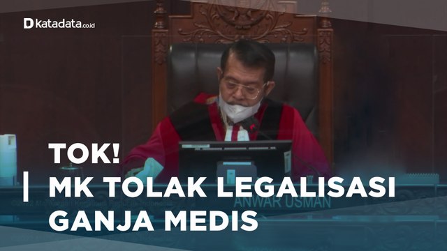 Alasan MK Tolak Legalisasi Ganja Medis untuk Kesehatan