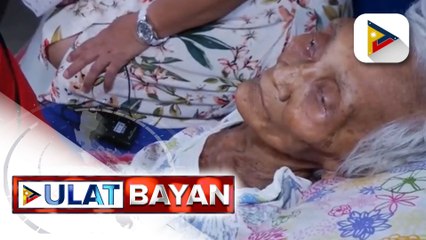 Centenarian na taga-Antipolo, tumanggap ng P100-K cash gift mula sa DSWD