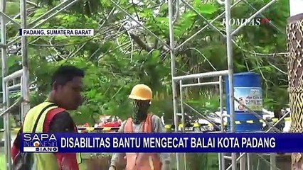 Pemkot Padang Libatkan Teman Tuli Dalam Pengecatan Balkot: Beri Akses Pekerjaan yang Setara