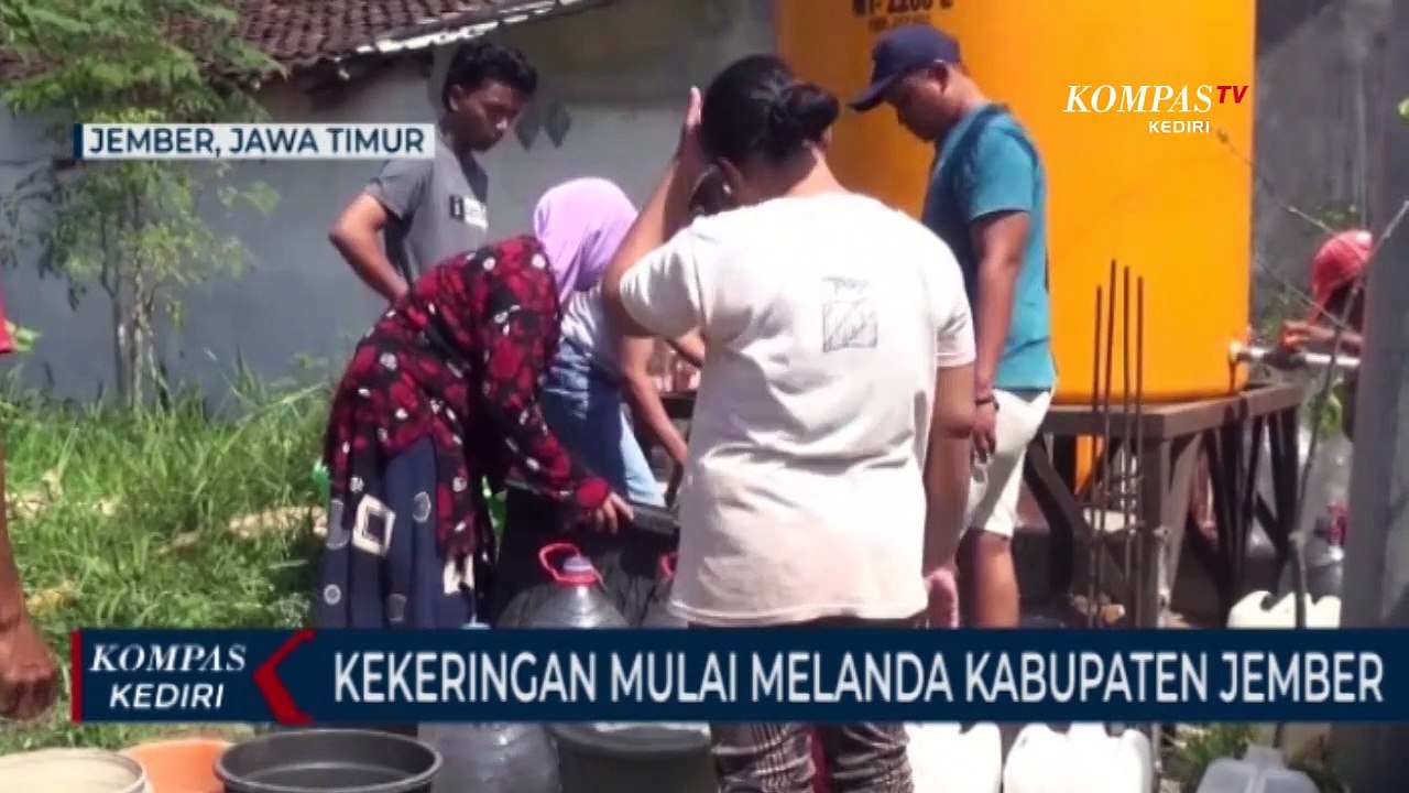 Kekeringan di Kabupaten Jember Terus Meluas