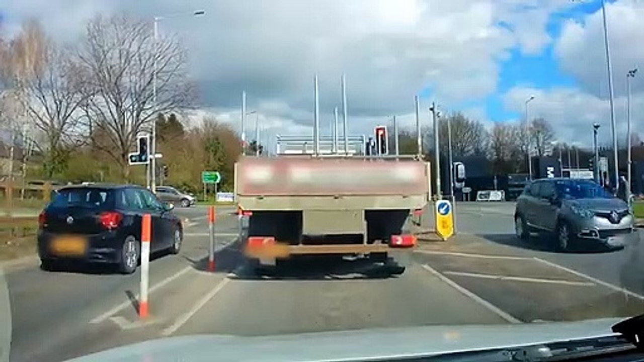 Dangerous drivers caught on dashcam in Lancashire