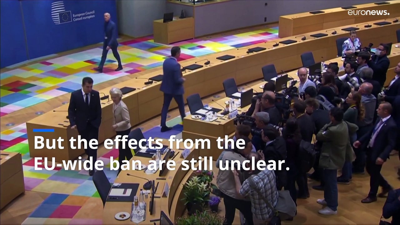 EU pushes back against claims Russian oil ban is hiking prices