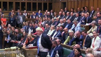 'Hasta la vista, baby': Boris Johnson makes final speech at Prime Minister's Questions