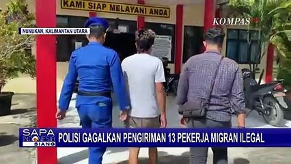 Hentikan 2 Kapal di Perairan Sebatik, Polisi Gagalkan Pemberangkatan 13 Pekerja Migran Ilegal!