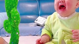 Funny Baby crying Funny Cactus Video Tiktokbaby Funniest Baby