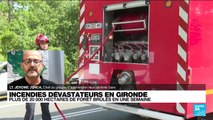 Incendies en Gironde: 