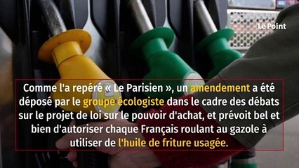 Les Français bientôt autorisés à rouler avec de l’huile de friture ?