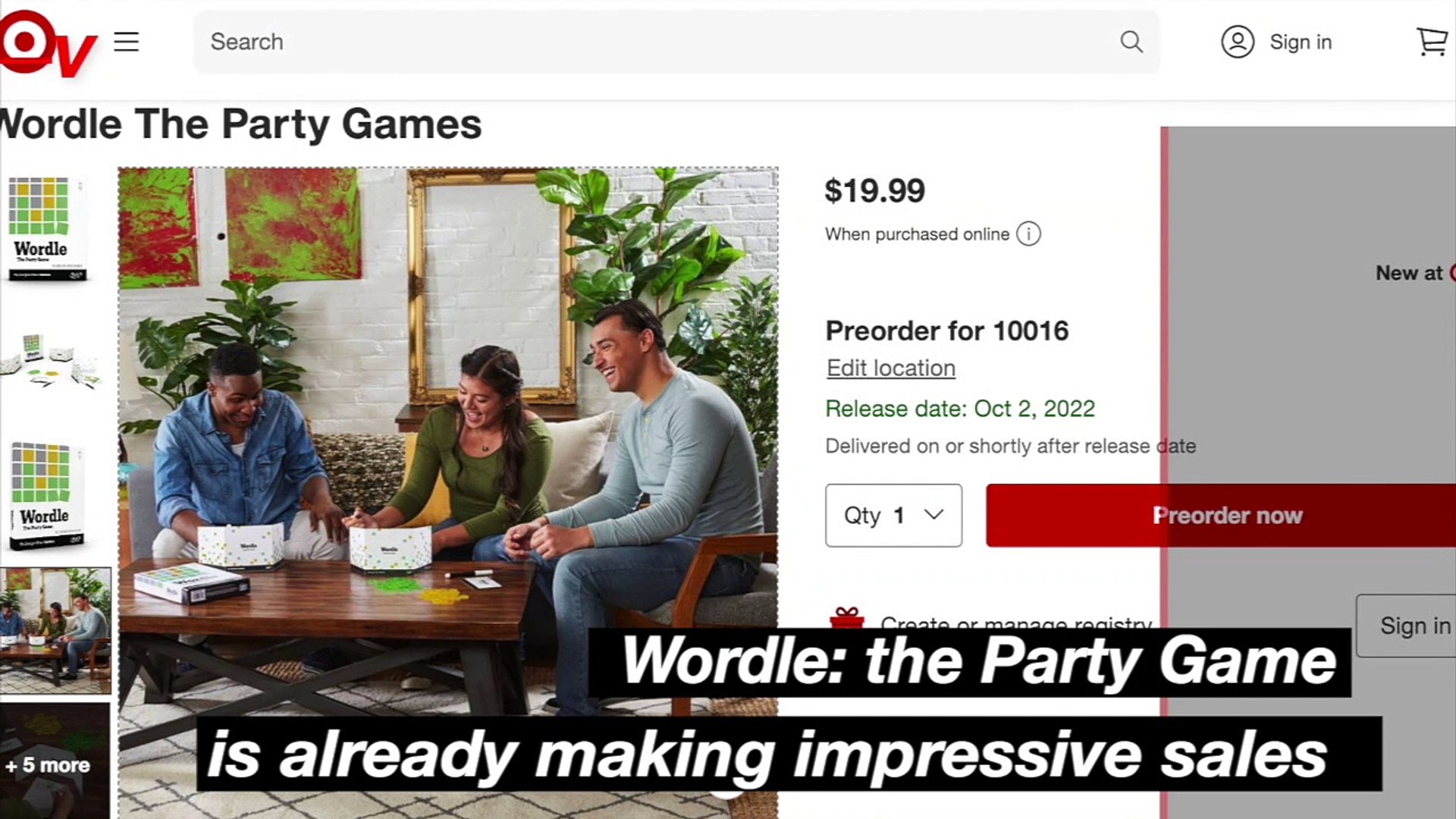 ⁣Wordle: the Party Game Off to Record Sales
