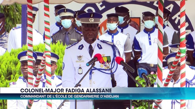 Le vice-président parraine la 60è promotion des officiers de l’école de Gendarmerie d’Abidjan