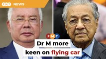 Najib responds to Dr M’s criticism of ‘overpriced projects’, defends HSR project