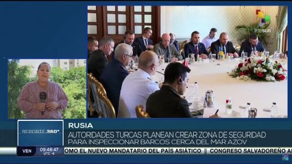 Rusia encabeza las 4 delegaciones que persiguen crear un corredor de granos