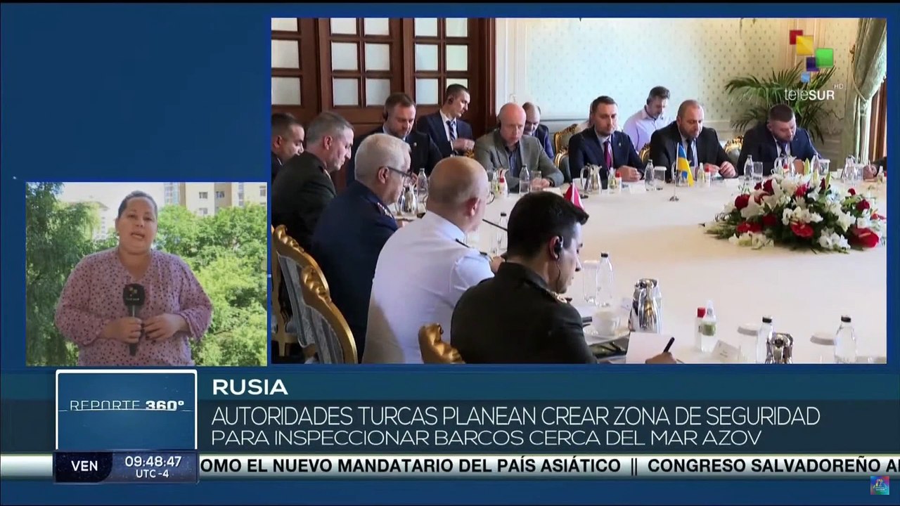 Rusia encabeza las 4 delegaciones que persiguen crear un corredor de granos