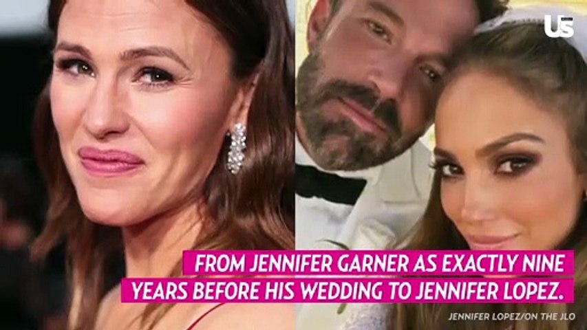 Ben Affleck Listed Date of Jennifer Garner Divorce as Exactly 9 Years Before Jennifer Lopez Wedding
