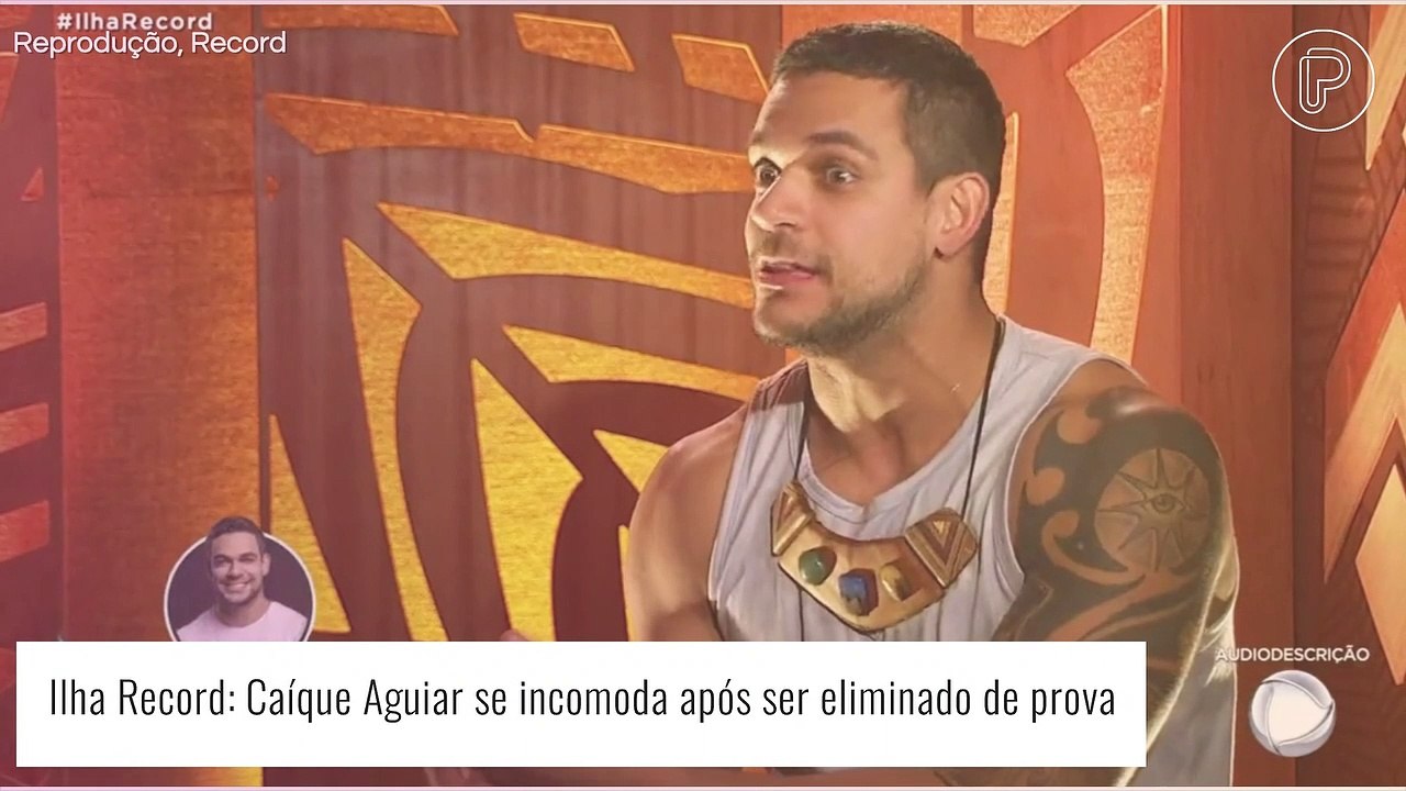 'Ilha Record': Caíque Aguiar acusa participante de traição após ser eliminado de prova e cria polêmica no reality