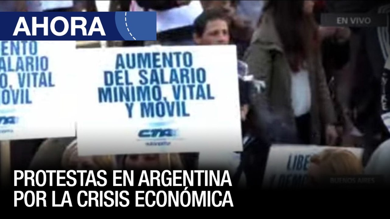 En Vivo | Protestas en Argentina por la crisis económica - 20Jul - VPItv