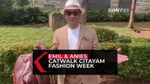 Ridwan Kamil dan Anies Catwalk di Spot Citayam Fashion Week